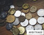 ARBITRAGE anagram