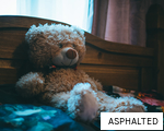 ASPHALTED anagram