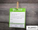BLAMED anagram