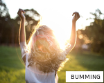 BUMMING anagram