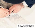 CALLIGRAPHERS anagram
