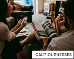 CAUTIOUSNESSES anagram