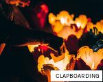 CLAPBOARDING anagram