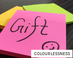 COLOURLESSNESS anagram