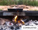 COMBUSTED anagram
