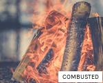 COMBUSTED anagram
