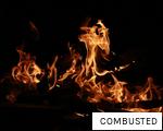COMBUSTED anagram