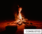 COMBUSTED anagram