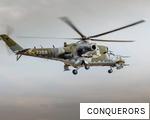 CONQUERORS anagram