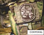 CORPORAL anagram