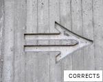 CORRECTS anagram