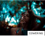 COWERING anagram