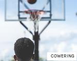 COWERING anagram