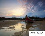 CYCLONIC anagram