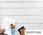 DECEPTIONS anagram