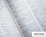 DECODE anagram