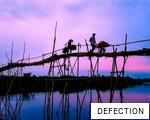 DEFECTION anagram