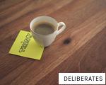DELIBERATES anagram