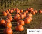 DERIDING anagram