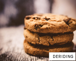 DERIDING anagram