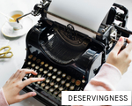 DESERVINGNESS anagram