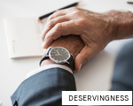 DESERVINGNESS anagram