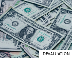 DEVALUATION anagram