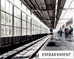 EMBARKMENT anagram