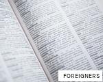 FOREIGNERS anagram