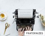 FRATERNIZES anagram