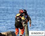 GINGERLY anagram