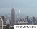 IMPECUNIOUSNESS anagram