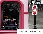 INCONVERTIBILITY anagram