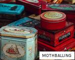 MOTHBALLING anagram