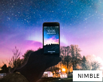 NIMBLE anagram