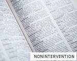 NONINTERVENTION anagram