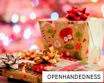 OPENHANDEDNESS anagram