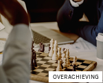 OVERACHIEVING anagram