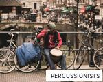 PERCUSSIONISTS anagram