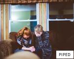 PIPED anagram