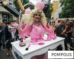 POMPOUS anagram