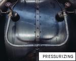 PRESSURIZING anagram