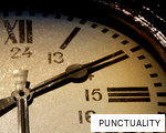 PUNCTUALITY anagram