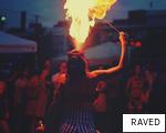 RAVED anagram