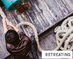 RETREATING anagram