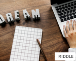 RIDDLE anagram