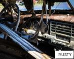 RUSTY anagram