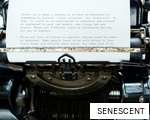 SENESCENT anagram
