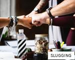 SLUGGING anagram