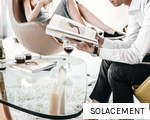 SOLACEMENT anagram